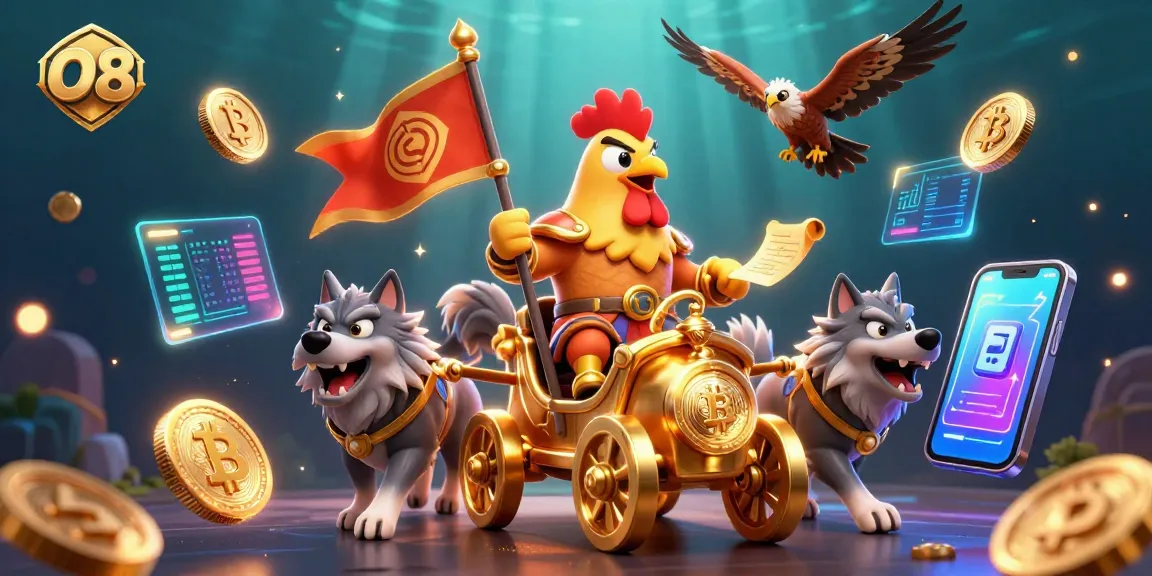 Secure your wins with O8 in a vibrant digital casino adventure showcasing dynamic gaming elements.