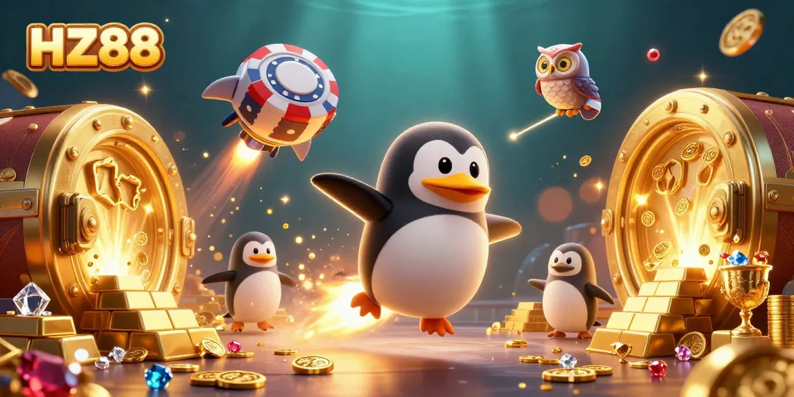 Experience thrilling gameplay at HZ88 with our vibrant 3D casino theme featuring engaging symbols and rich rewards.