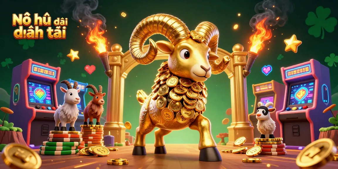 Nổ hũ đại phát tài unleashes golden rewards in this vibrant casino scene