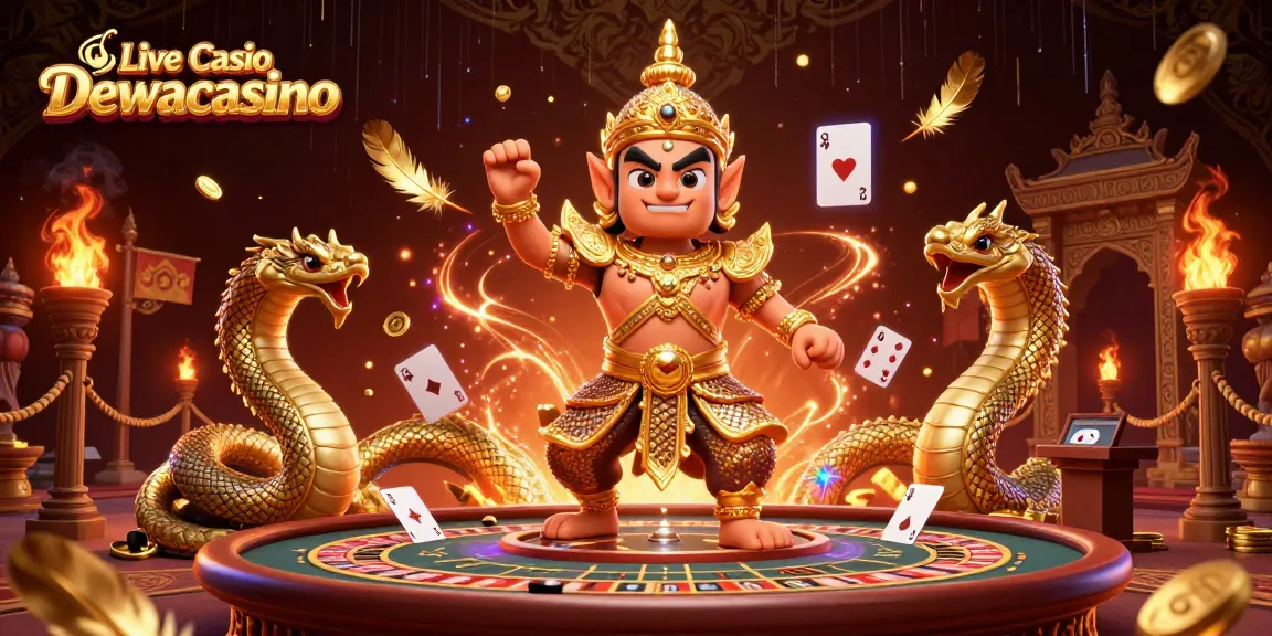 Experience the thrill of Live Casino Dewacasino with vibrant dealers and engaging gaming elements.