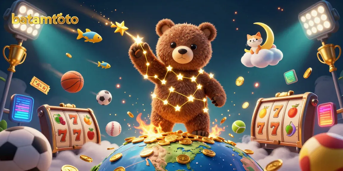 Experience the excitement of the batamtoto online casino with vivid 3D characters and dynamic gaming elements.
