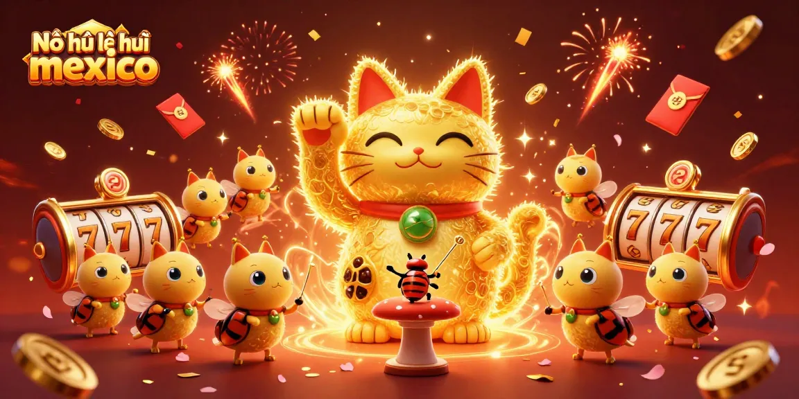 Nổ hũ lễ hội mexico sparks excitement in casino gaming, showcasing slot reels and lucky symbols.