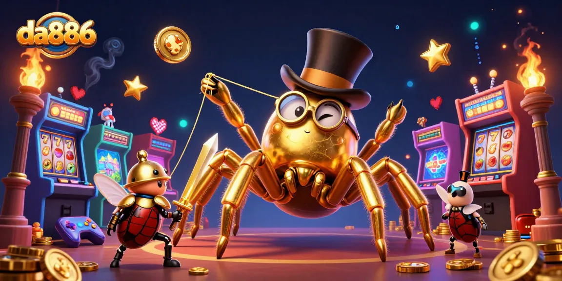 Join da886 for an exciting slot adventure with captivating characters and dazzling casino elements.