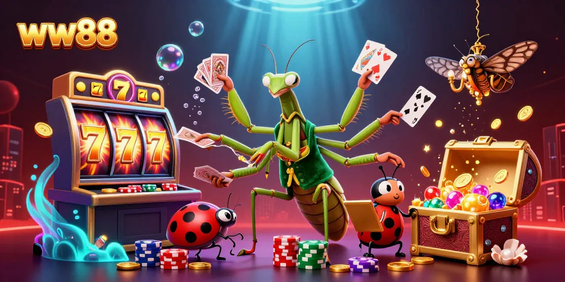 Engage in thrilling gameplay at ww88 with vibrant slot reels and a dynamic casino atmosphere.