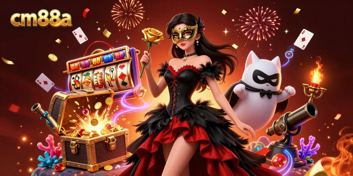 Experience thrilling gaming at cm88a with vibrant visuals and dynamic casino elements.