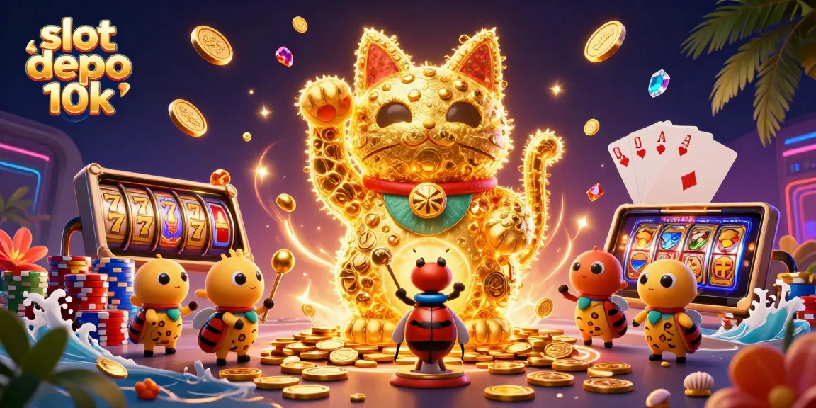 Experience thrilling slots with slot depo 10k featuring exciting visuals and engaging gameplay.
