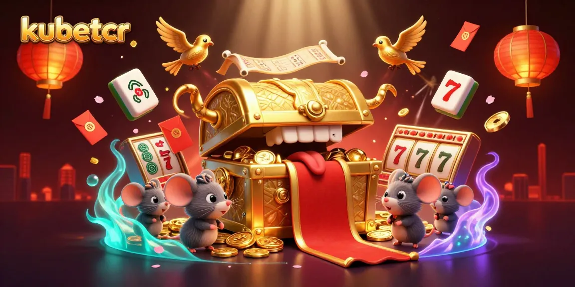Engage with kubetcr's exciting slots experience featuring vibrant treasures and gaming elements