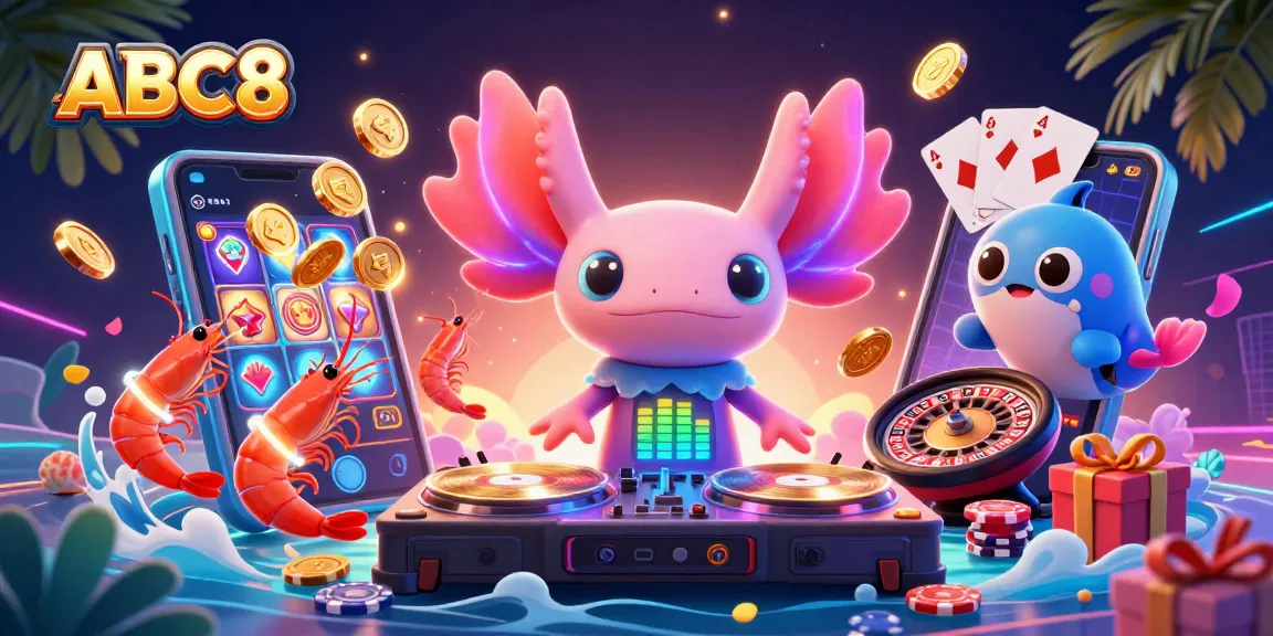Engage in dynamic gaming experiences at ABC8 with vibrant casino elements.
