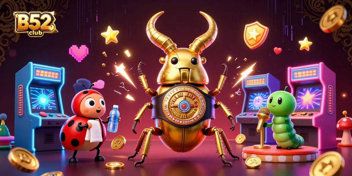 B52club offers thrilling game experiences with unique characters in a vibrant casino setting.