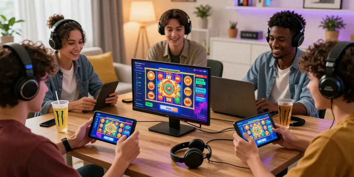 Exciting gaming scene where players enjoy depo pulsa 10k tanpa potongan without fees in a lively atmosphere.