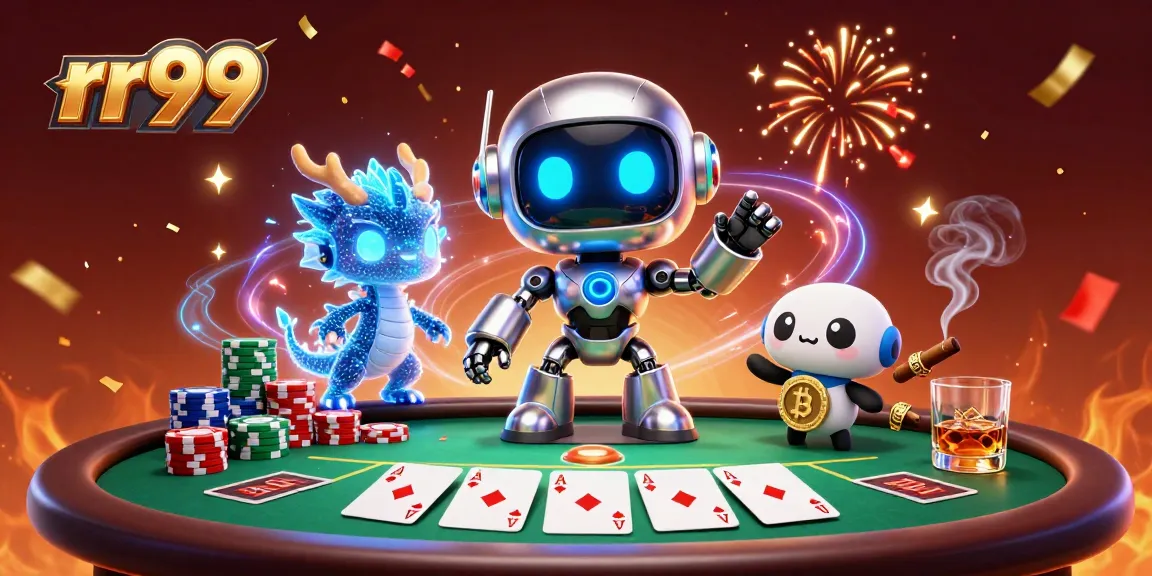 Experience thrilling gameplay with rr99, featuring vibrant poker action and dynamic characters.