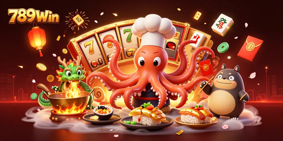 Win big at 789Win with dynamic slot games and engaging characters in a vibrant casino scene.