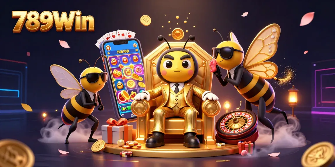 Engage with exciting games at 789Win, highlighted by vibrant slot graphics and dynamic characters.