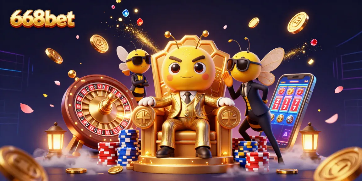 Engage with exciting slots at 668bet, featuring vibrant game elements and captivating characters.