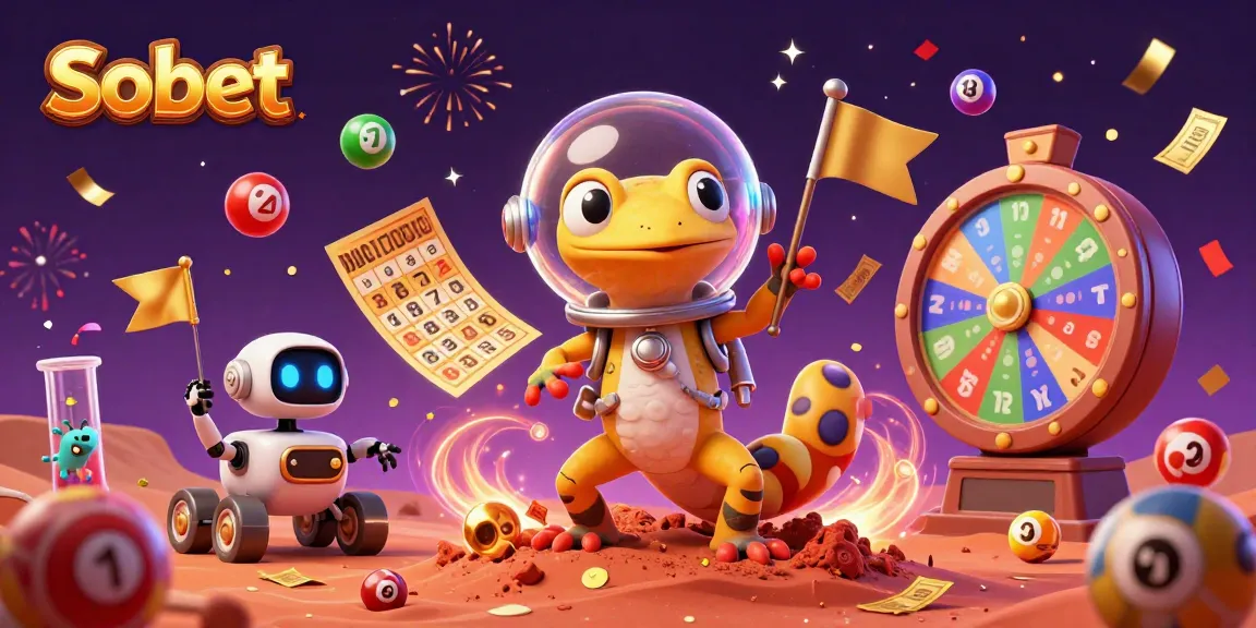 Experience exhilarating betting action on Sbobet with a vibrant alien-themed casino adventure.