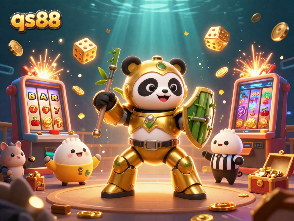 Experience thrilling casinos at qs88, featuring 3D characters and jackpot visuals bursting with excitement.