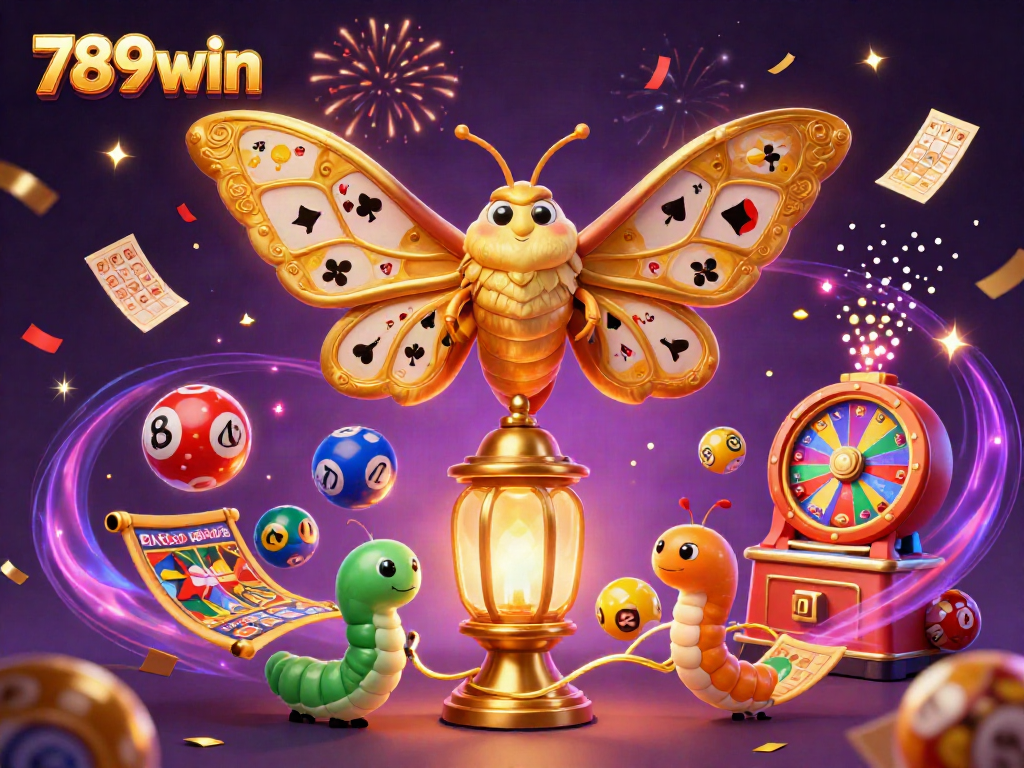 Join the excitement at 789win with vibrant casino scenes and dynamic game elements.