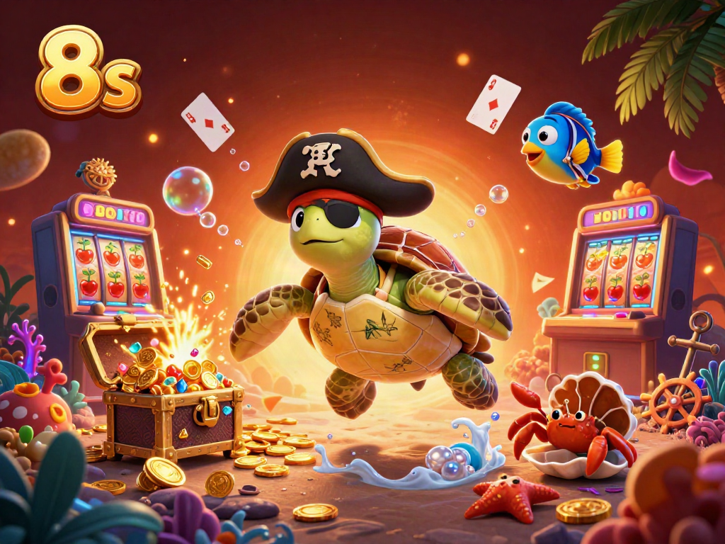 Engage with the thrilling ocean-themed casino adventures at 8s featuring vibrant slot machines and treasure-filled underwater scenes.